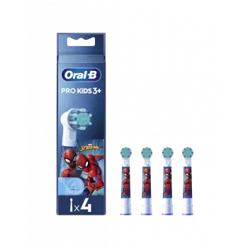 Wymienne główki szczoteczki Oral-B EB10-4 Kids Spiderman, 4 szt.