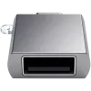 Adapter Satechi USB-C na USB 3.0 Space Gray – szlachetny design i wysoka jakość – kompaktowa konstrukcja (179979)