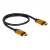 Kabel HDMI DeLOCK 85729 2 m HDMI Typ A Standard Czarny Złoty