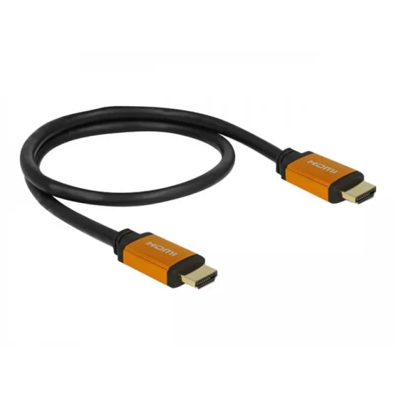 Kabel HDMI DeLOCK 85729 2 m HDMI Typ A Standard Czarny Złoty