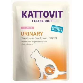 KATTOVIT Feline Diet Urinary Salmon - mokra karma dla kota - 85g
