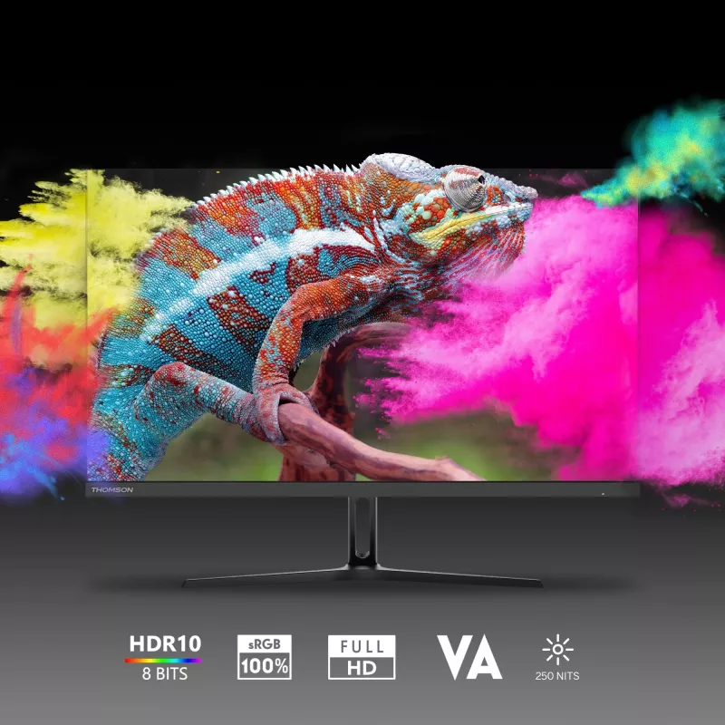 Monitor THOMSON M24FB2Y14 24 cale (61 cm) Full HD 1920x1080 VA LED, 14 ms, VESA, Czarny