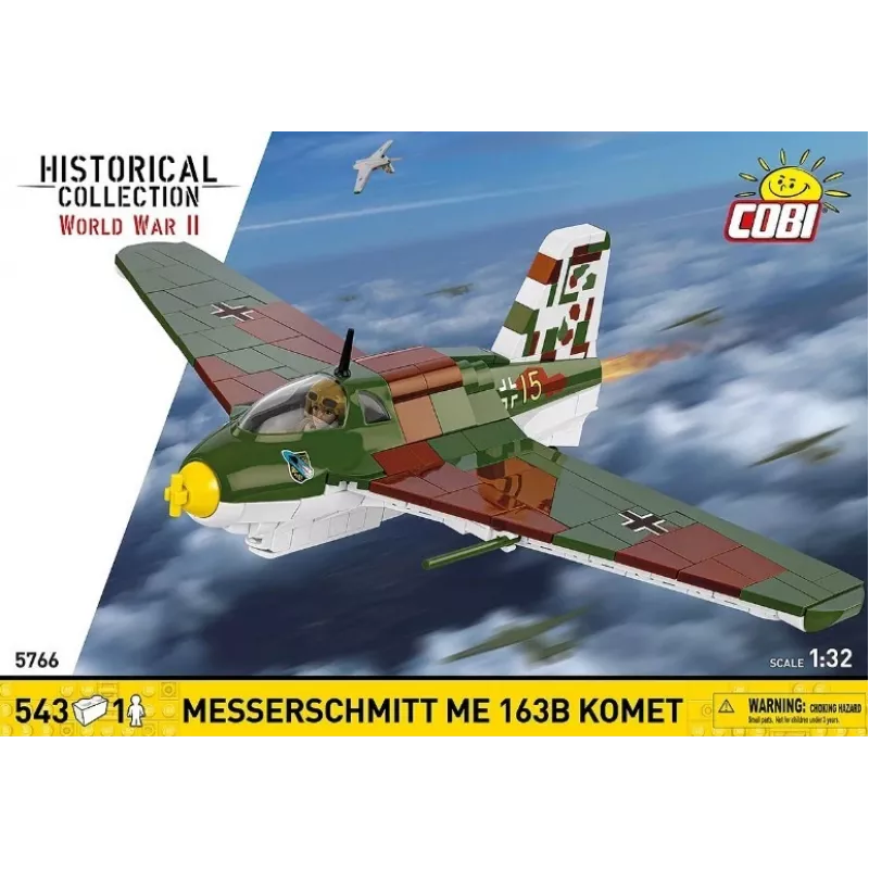 Klocki Messerschmitt Me 163B Comet 543 klocki