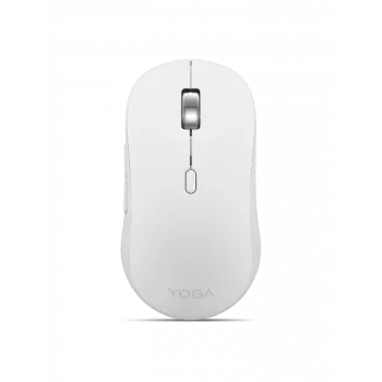 Mysz Lenovo Yoga symetryczna Bluetooth optyczna 4000 DPI biała, 8 przycisków, kółko