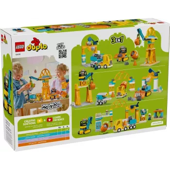 LEGO DUPLO 10476 3 w 1 Plac budowy i pojazdy