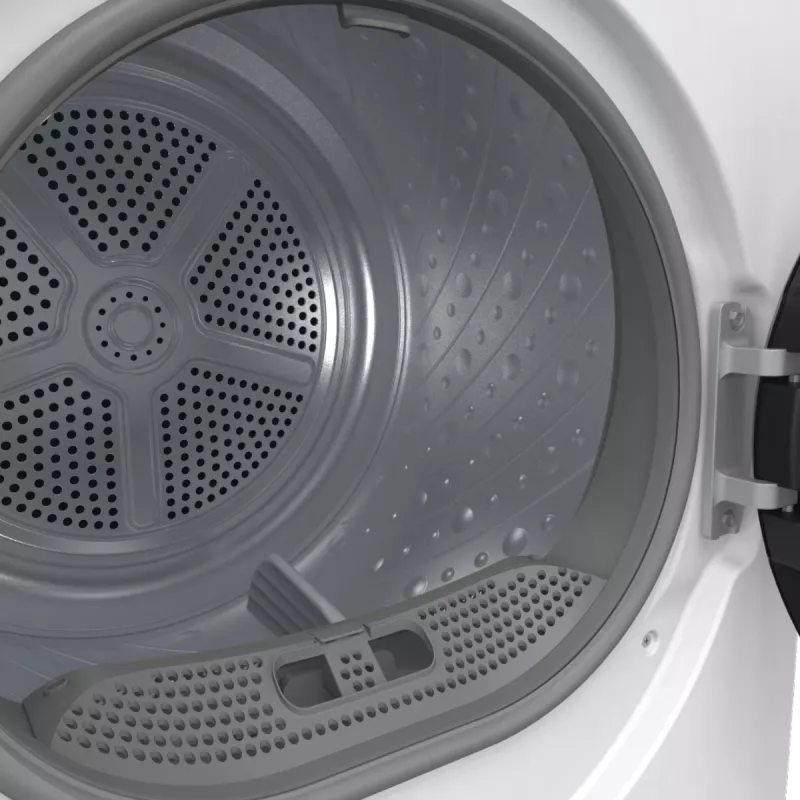 Suszarka Gorenje | D2HNE7E | Klasa efektywności energetycznej E | Ładowanie od przodu | 7 kg | Pompa ciepła | LED | Głębokość 51 cm | Biała