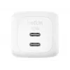 Ładowarka ścienna Belkin WCH019KQWH 50W Dual USB-C PD PPS