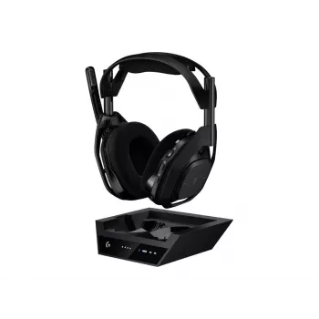 Logitech G Astro A50 X - Zestaw słuchawkowy - nauszny - Bluetooth / LIGHTSPEED - Bezprzewodowy - Czarny