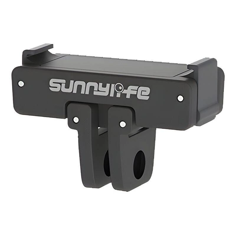 Magnetyczny adapter szybkiego odłączania Sunnylife do DJI Action 2/3/4 — mocowanie 1/4 cala