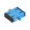 Adapter światłowodowy Extralink SC/UPC Singlemode Duplex, niebieski, złącza SC/UPC
