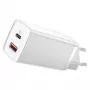 Ładowarka Baseus CCGAN2L-B02 Wewnętrzna AC Szybkie Ładowanie 20V 1xUSB 1xType-C Biała