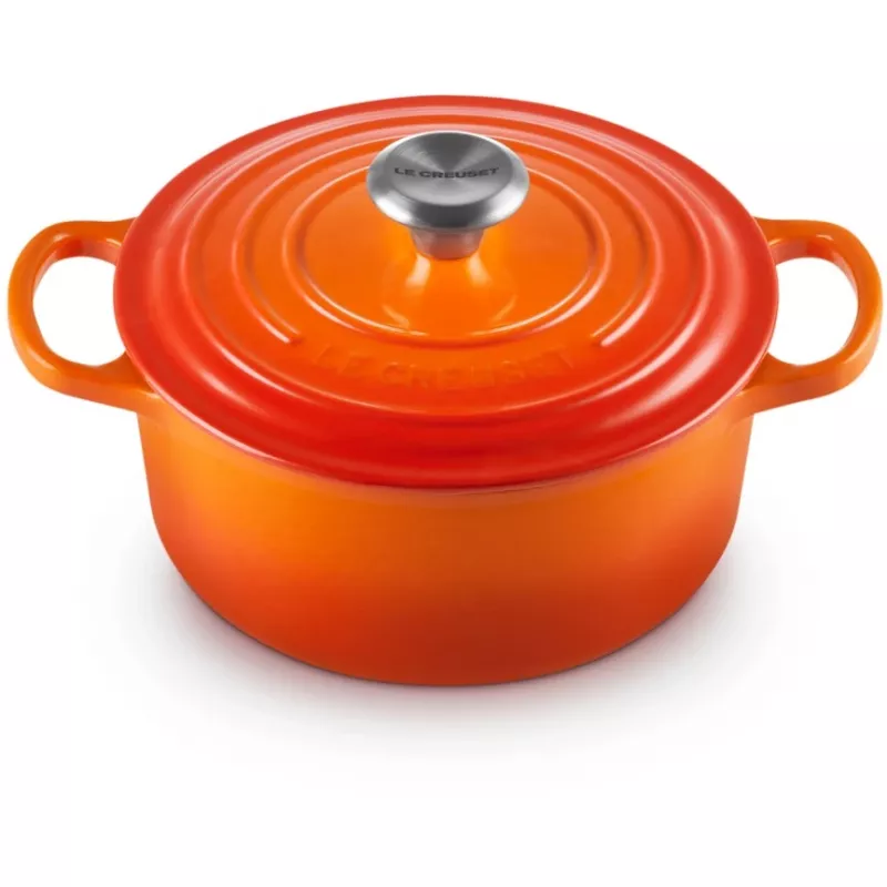 Le Creuset Signature Brytfanna okrągła 18 cm wulkaniczny