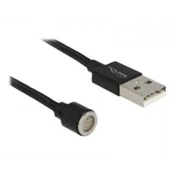 Kabel USB DeLOCK 85724 USB 2.0 1.1 m czarny