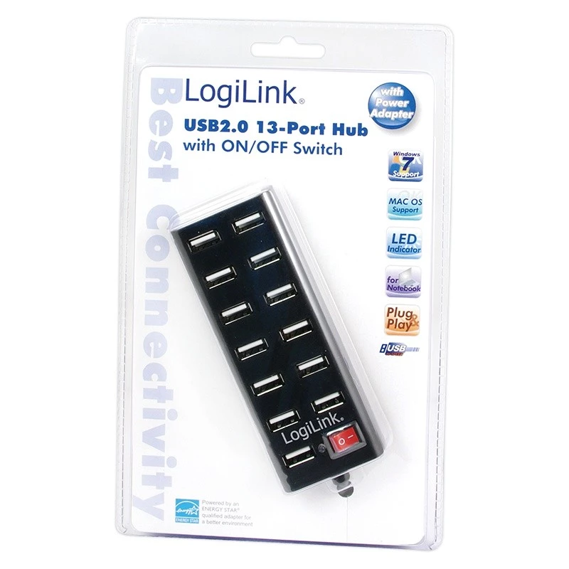 Koncentrator USB LogiLink UA0126