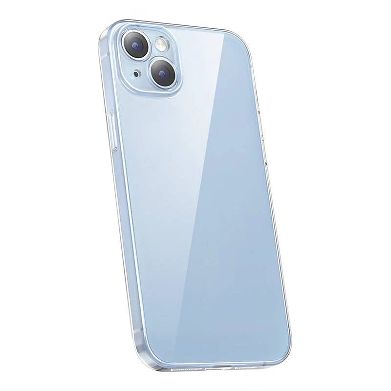 Etui ochronne Baseus Crystal Series do iPhone 14 Plus z hartowanym szklanym tyłem