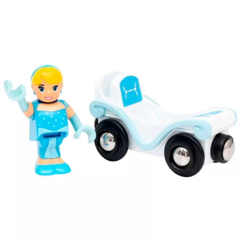 Akcesorium do modelu Ravensburger BRIO Disney Princess Cinderella & Wagon, niebiesko-białe, dla dzieci od 3 lat