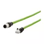 METZ CONNECT 142M4D15010 Kabel sieciowy zielony 1 m Cat5e S/UTP (STP) (142M4D15010)