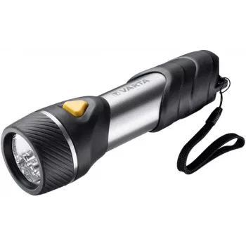 Latarka ręczna Varta Day Light Multi LED F30 Czarna Srebrna Żółta