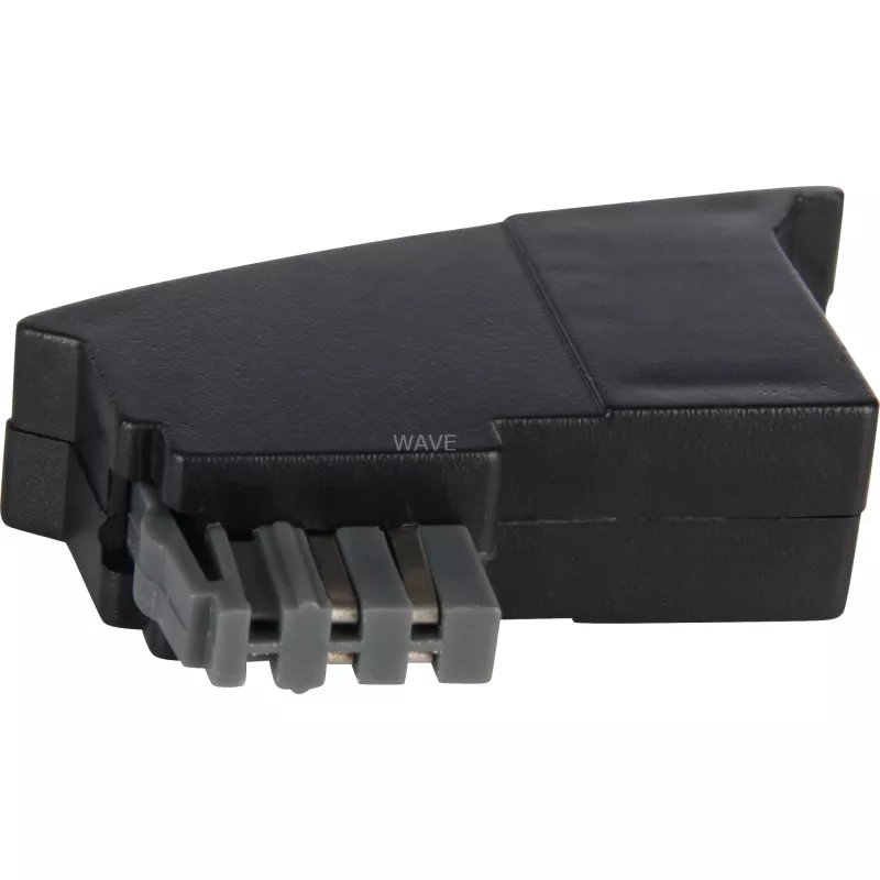 Goobay TAE Adapter Telefoniczny Wtyczka 50308 TAE-N na RJ-11/RJ-14 Czarny