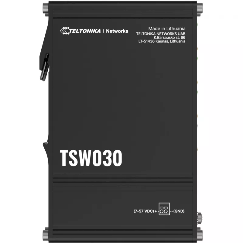 Teltonika TSW, Niezarządzalny 8-portowy przemysłowy przełącznik Ethernet