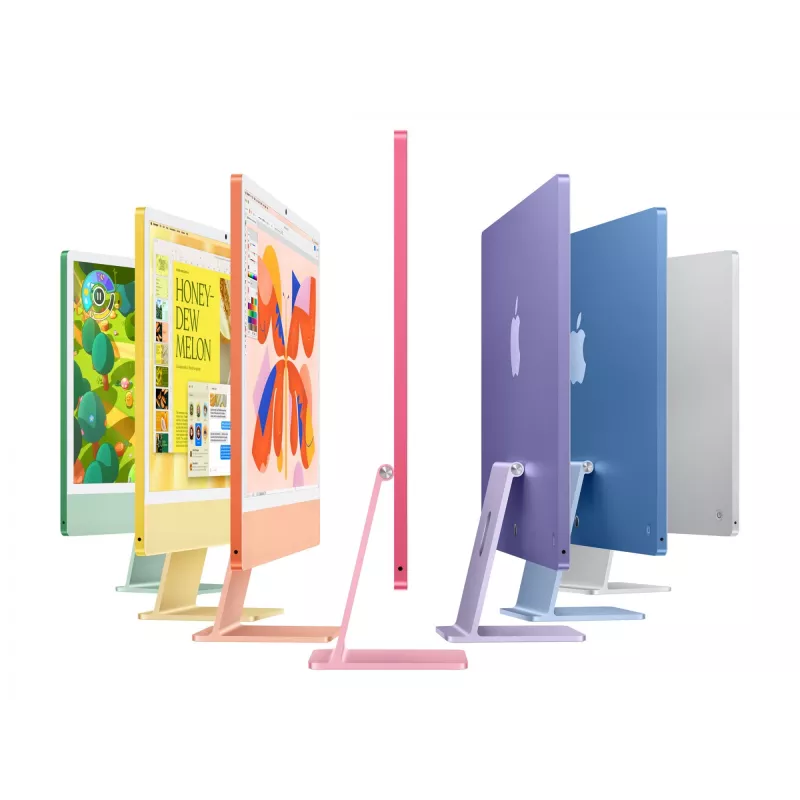 iMac 24 cali: M4 10/10, 16 GB, 512 GB SSD - Zielony