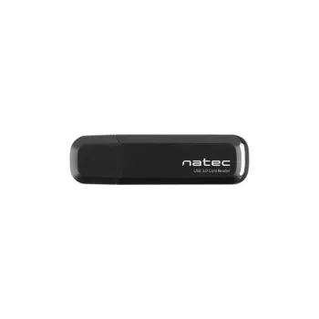 Czytnik kart NATEC Scarab 2 USB 3.2 Gen 1 Type-A — obsługa MicroSD/SD, 5000 Mbit/s, czarny