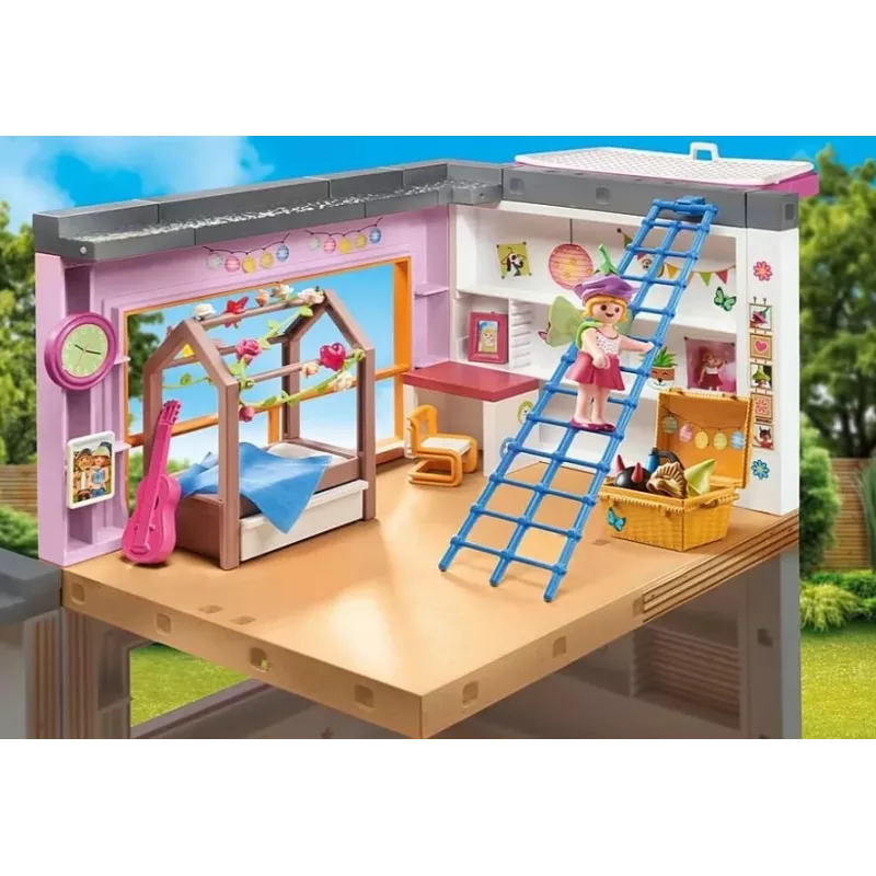 House Playmobil My Life Pokój dziecięcy Wielokolorowy 71610