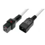 Microconnect MC-C19C20LOCK-2M-W Kabel blokujący C19 na C20 2 m