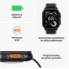Smartwatch Apple Watch Ultra 3 GPS + Cellular 49mm Czarna Tytanowa Koperta z Czarną Tytanową Pętlą Milanese Średnia