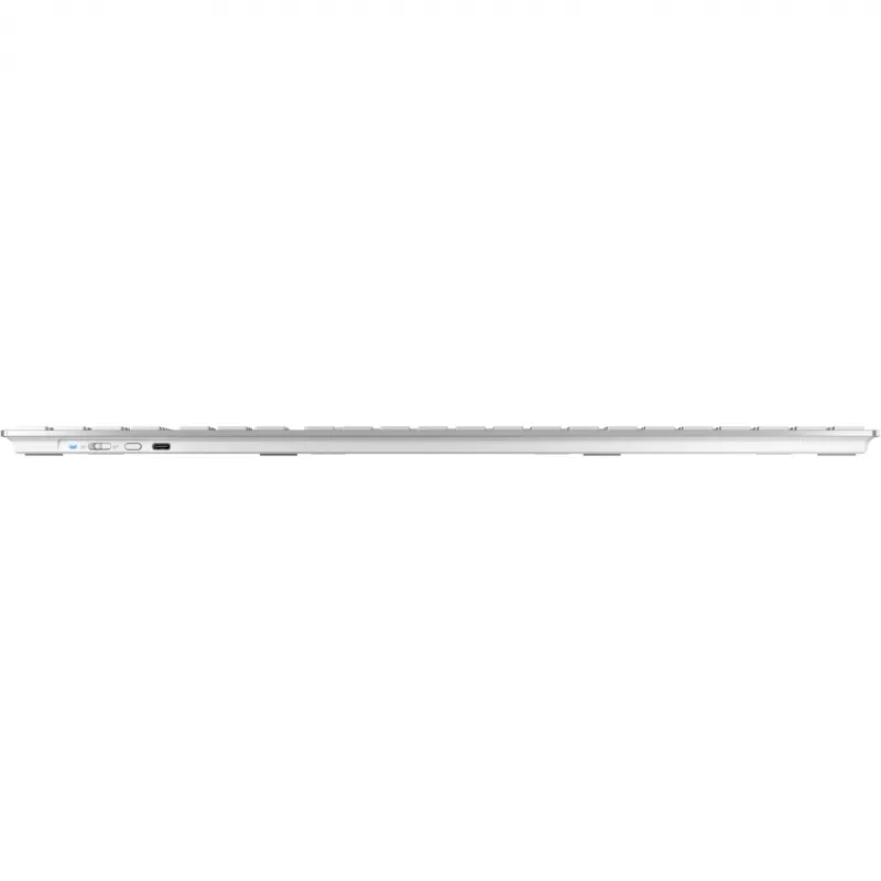 CHERRY DW 9100 SLIM klawiatura Mysz w zestawie Uniwersalna RF Bezprzewodowa + Bluetooth QWERTZ Niemiecka Srebrna