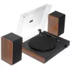 Gramofon z napędem paskowym Adler AD 1915 USB — talerz ceramiczny, 45 RPM, silnik DC, Bluetooth 5.4, wyjście USB, głośniki 2×10 W