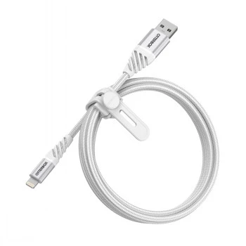 Kabel USB-A do Lightning OTTERBOX 1 m — Cloud biały, USB-A męski do Lightning męski