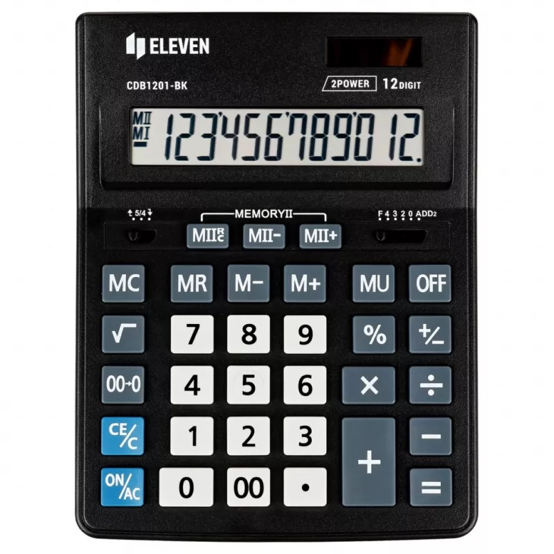 Kalkulator biurowy Eleven CDB1201-BK (EU)