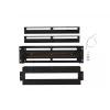 Panel zarządzania kablami Lanberg AK-VDP103-B stalowy czarny 482,5 mm