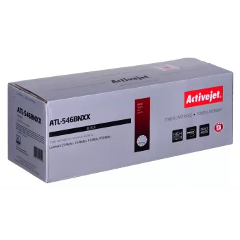 Toner ActiveJet ATL-546BNXX czarny, kompatybilny z Lexmark, 8000 stron, pojedyncze opakowanie