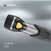 Varta Day Light Key Chain Light - Schlüsselanhänger-Blinklicht - Aluminium - Schwarz - ABS Synthetik - Aluminium - Gummi - LED - 1 Lampen - 12 lm