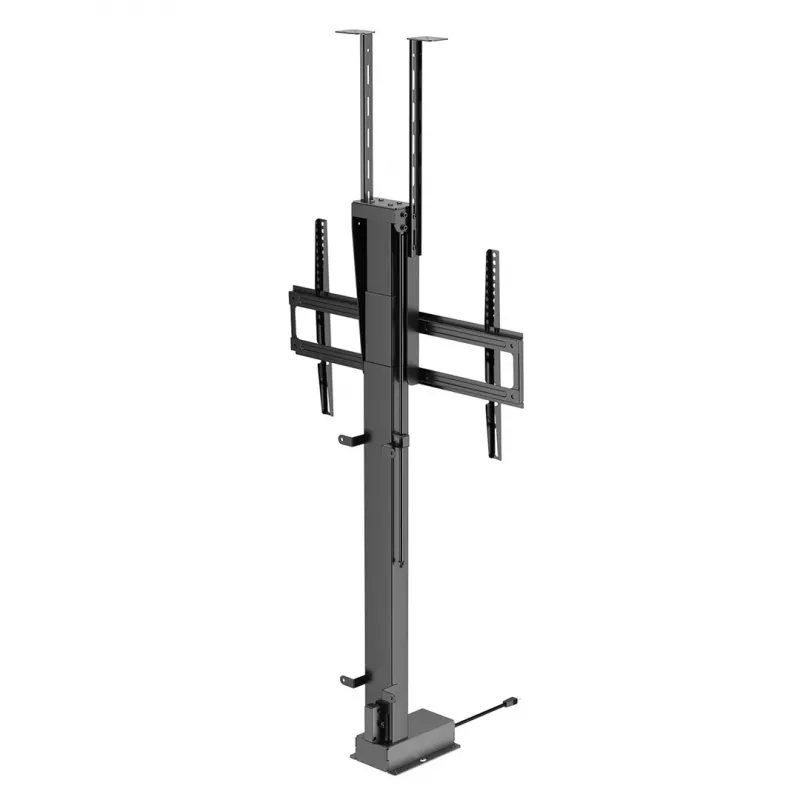 Maclean elektryczny uchwyt sufitowo-podłogowy, rozsuwany, 43''-88'', VESA 600x400, max 60kg, 100-240V AC, 50/60Hz