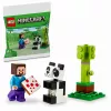 LEGO Minecraft Steve i mała panda 30672 Polybag