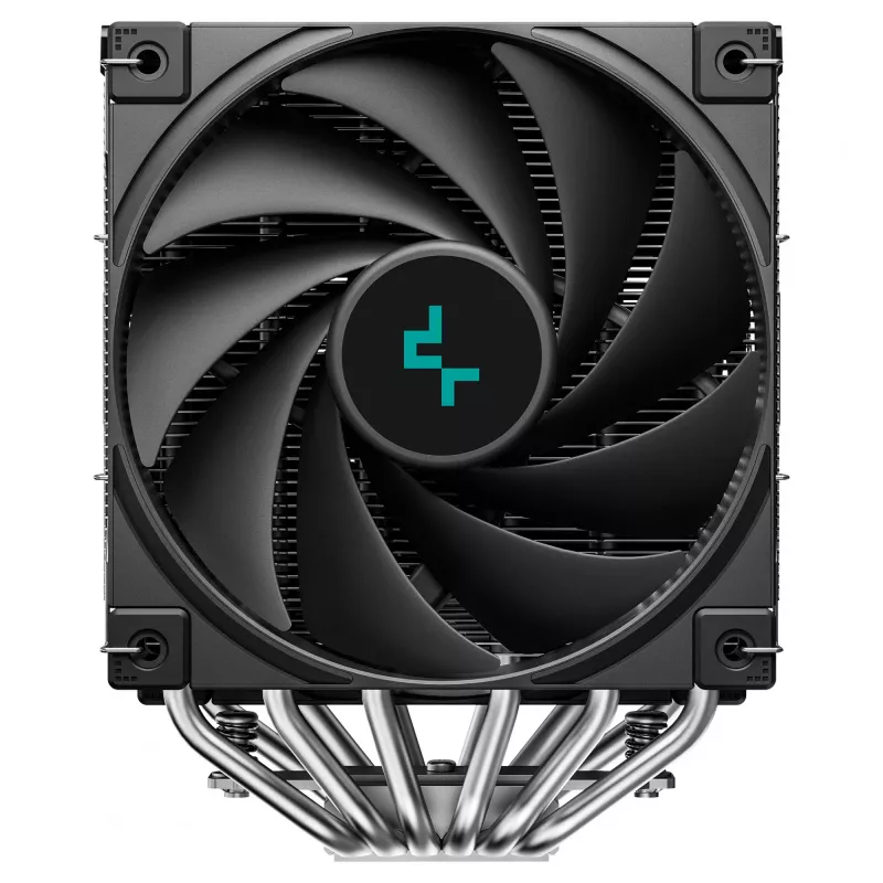 Chłodnica powietrza CPU DeepCool AK620 Digital SE, dwuwieżowa, 6x rurki cieplne Ø6mm, 2x wentylatory 120mm PWM, RGB, wysokość 161 mm