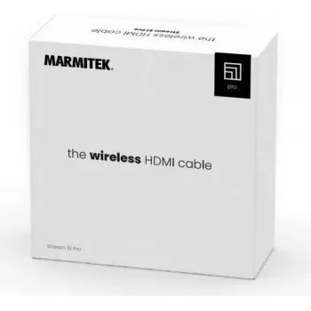 Bezprzewodowy kabel HDMI Marmitek Stream S1 Pro 4K 60Hz - bezprzewodowy przedłużacz HDMI, zasięg do 30 m