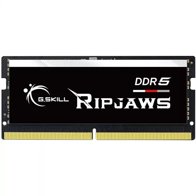 SO-DIMM 32 GB DDR5-5600 (2x 16 GB) Dual-Kit, Arbeitsspeicher schwarz, F5-5600S4040A16GX2-RS, Ripjaws, INTEL XMP