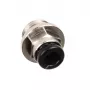 aqua computer Connector prosty G1/4 inch AG to 6mm ID - srebrny