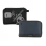 Torebka/torba na ramię Mobilis 005038 czarno-niebieska unisex zapinana na zamek