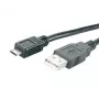 Kabel USB MediaRange MRCS138 1.2m USB A Micro-USB B Czarny