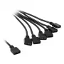 Kabel rozdzielacz RGB EK Water Blocks EK-D-RGB 6-Fach D-RGB Splitterkabel