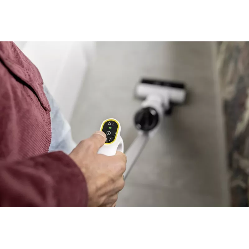 Odkurzacz mopujący Karcher FCV2 Natural N 1.056-101.0 — bateria 21,6 V, czas pracy 25 min, 160 W, na sucho i mokro, bezworkowy, wyświetlacz LED