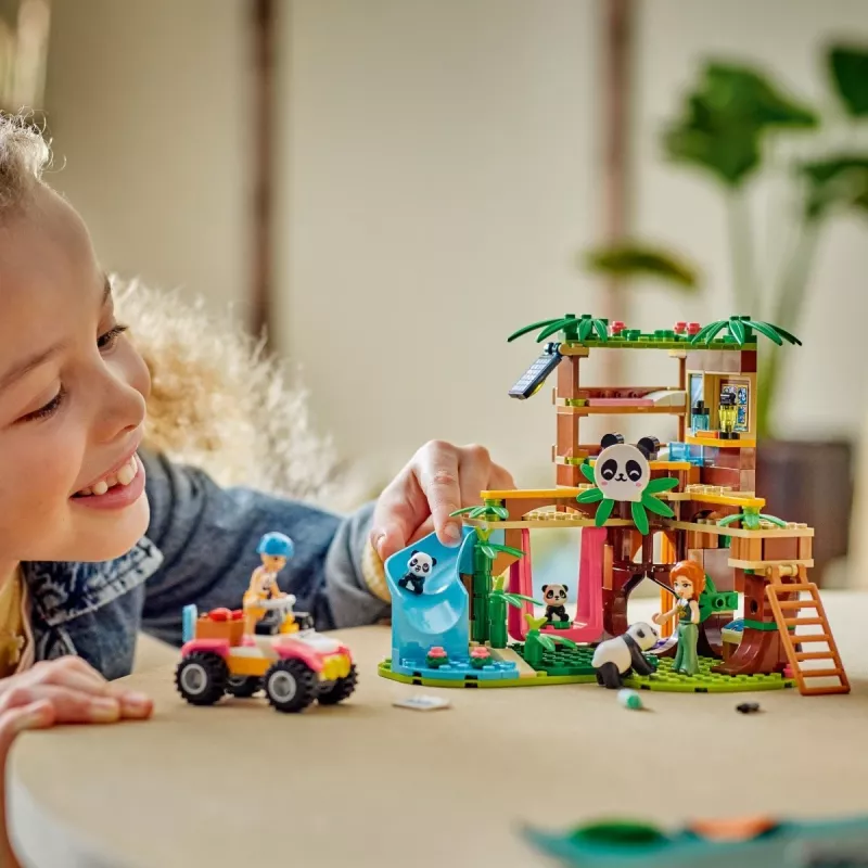 LEGO FRIENDS 42648 Sanktuarium pand – opieka nad zwierzętami