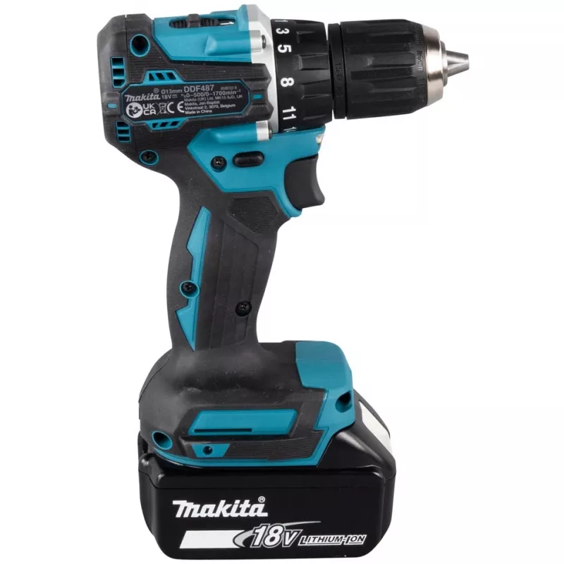 Wiertarka Makita DDF487Z 1700 obr./min 940 g Turkus