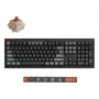 Mechaniczna pełnowymiarowa (100%) klawiatura Keychron V6 Ultra 8K — QWERTY, Bluetooth, podświetlenie RGB LED, czarna