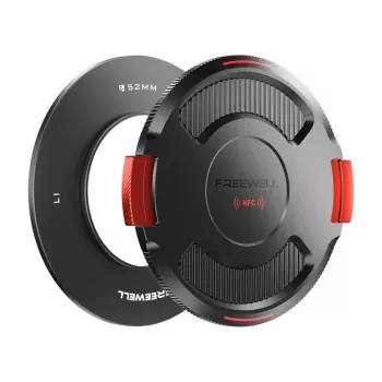 Pierścień bazowy obiektywu Freewell FW-L1-BL52 52 mm z pokrywą do systemu Real Locking VND